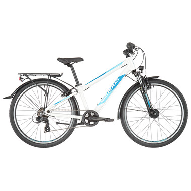 Bicicleta todocamino SERIOUS ROCKVILLE STREET 24" Blanco/Azul 2023 0